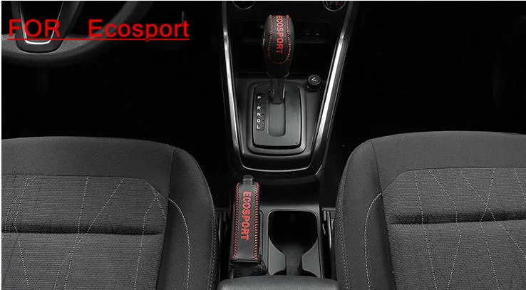 Прошитая вручную кожаная Шестерня для Ford Ecosport стайлинга автомобилей