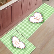 Скандинавский мультяшный этнический коврик на кухню из 2 предметов, коврики для входной двери, скребок для обуви, аксессуары, наборы напольных ковров