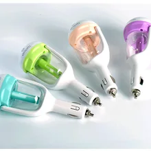 WT01-4,, 12В Мини Автомобильный паровой увлажнитель Воздухоочистители аромат с распылением ароматерапевтического эфирного масла, работающий от источика мини распылитель, распылитель