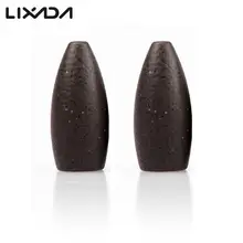 Lixada вес грузила s пуля вес грузила 3,5-21 г Река Озеро море лодка конкурс рыболовные снасти рыболовные аксессуары