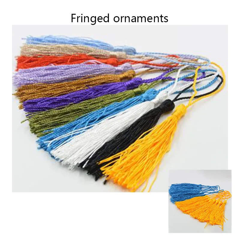 

2019 New Fashion 10 PCS Fringe Popular Polyester Trim Mixed Tassel Pendants Jewelry Making FASHION HOT SALL Craft Applique DIY