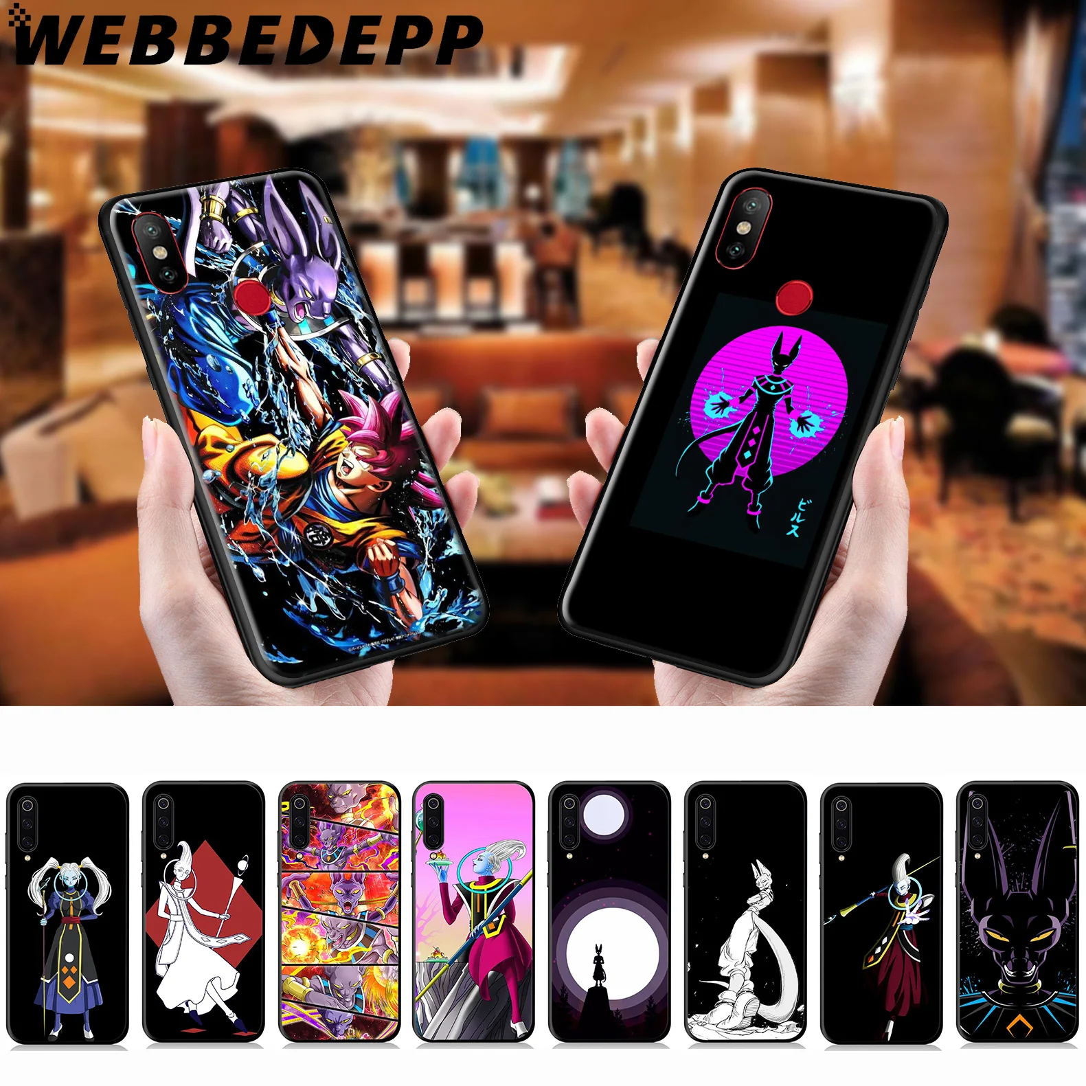 WEBBEDEPP Dragon Ball Z Whis beerus Soft Case for Xiaomi Mi 9T 9 8 SE 6 A1 A2 A3 Lite MiA1 MiA2 MiA3 F1 MAX 3 Mi8 CC9E CC9 |