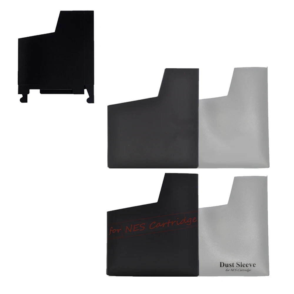 

For NES Cartridge Card Dust Sleeve for NES Black Matte Covers for NES Dust Case for NES Protector
