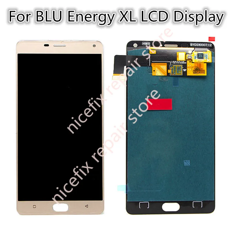 

100% tested For BLU Energy XL LCD Display with Touch Screen Digitizer Assembly Repair Smartphone Replacement Parts hot selling