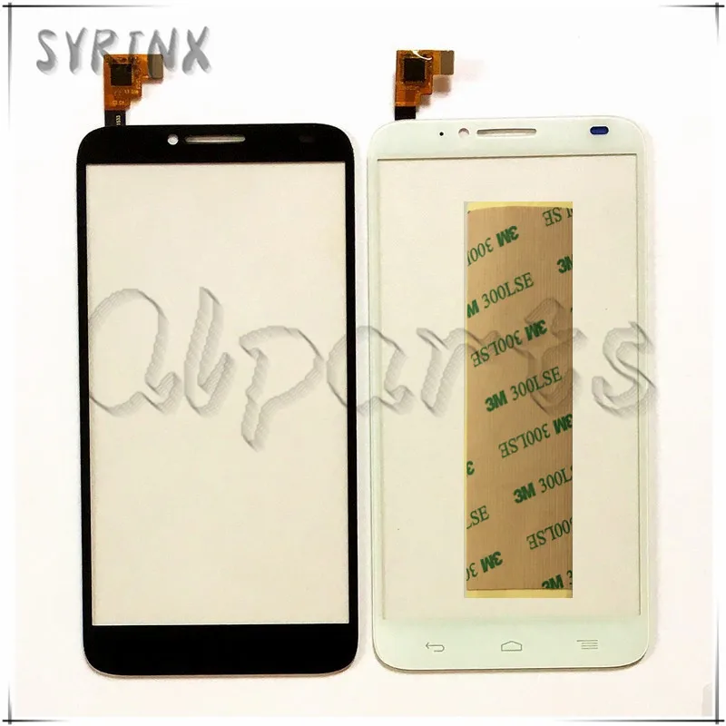 

Syrinx + Tape Touch Screen Digitizer For Alcatel One Touch Idol 2 6037 OT6037 6037Y touchscreen front glass panel Touchpad