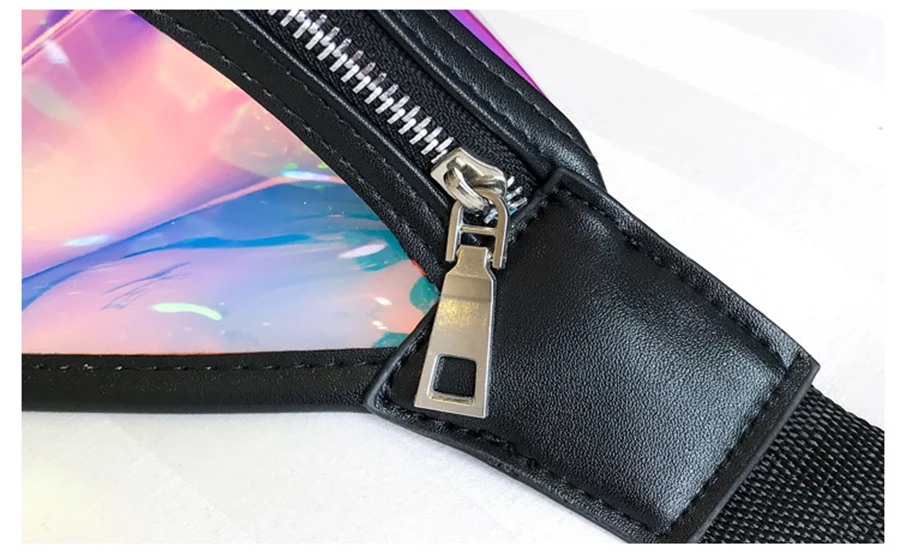 Mara мечта 2018 Для женщин Fanny Pack ног сумка Светоотражающие лазерная сумка Для женщин Пояс Сумка Pochete Для женщин талии пакет сумки