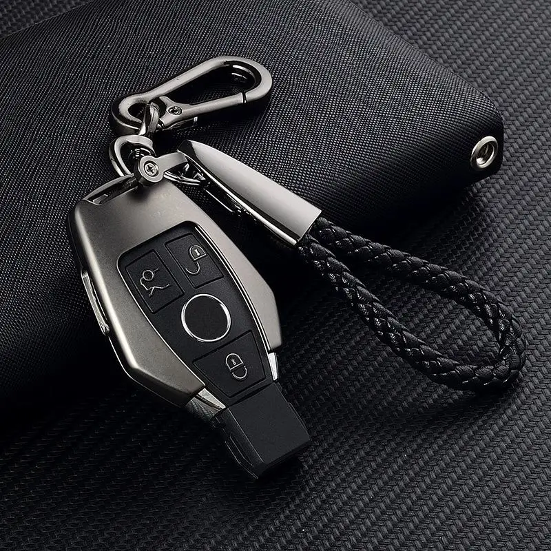 Ключ дистанционного управления чехол из цинкового сплава ключ набор сумка для Mercedes для Benz W203 W204 W212 C180 GLK300 CLS CLK CLA SLK C S E класс