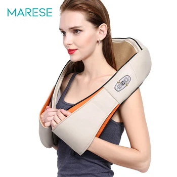 

Neck Massage Shawl Shiatsu Kneading Massager Cervical Neck Shoulder Back Waist Body Massage Car Home Use