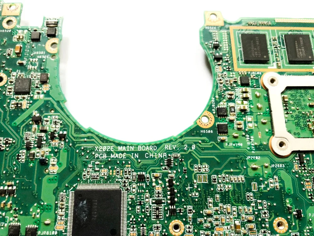  Original for ASUS X202E laptop motherboard X202E HM76 I3-2365M 4GB REV 2.0 tested good free shippin