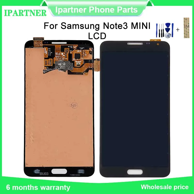 

5.5 Inch Super OLED for Samsung Note3 Mini N750 N7502 LCD Display Touch Screen Digitizer Assembly Replacement Parts + Free Tools