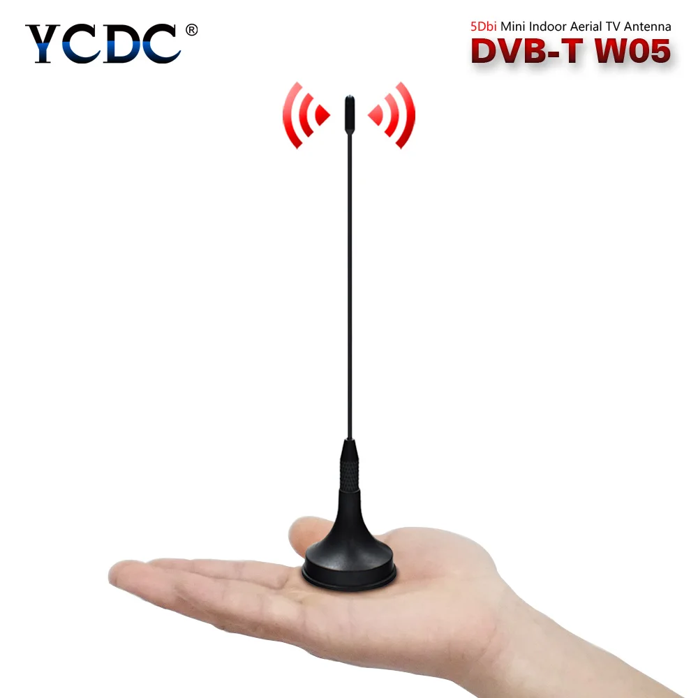 

YCDC Hot Selling Indoor TV Antenna High Gain Amplifier Digital Signal Strength Booster Antenas For DVB-T Digital TV Receiver