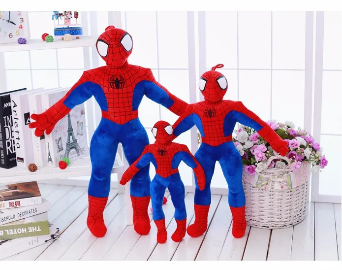 Spiderman Plush Toy High Quality Spider Man Doll Stuffed Toys - 45Cm 15 Spiderman Plush Toy High Quality Spider Man Doll Stuffed Toys - 45Cm