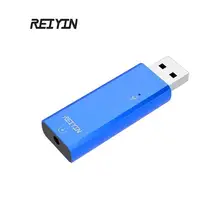 USB DAC Toslink Optical Audio Converter PC Game 192khz 24bit HIFI Music Portable Adapter With MIC