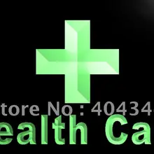LK128-уход за здоровьем кросс-дисплей приманка светодиодный неоновый свет знак