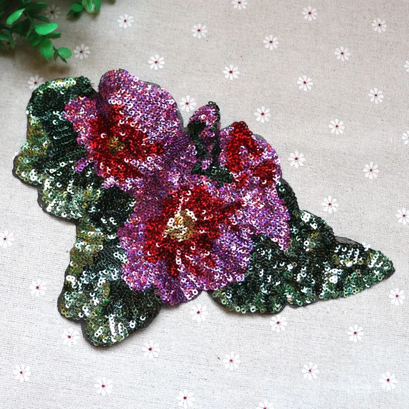 sequin floral
