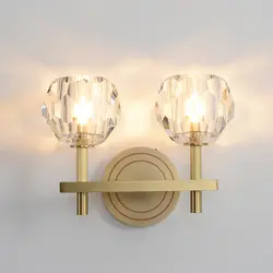 Круглый Поворотный Светодиодный настенный светильник светодиодный Спальня прикроватный бра настенный проход лестницы ванная комната