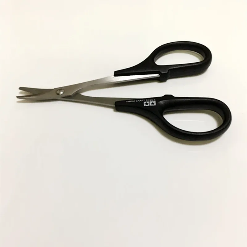 

1pcs 1/8 1/10 1/16 Stainless Steel Car Toll for RC Vehicle Buggy Truck Boat Body Shell Bodyshell Curved Scissors Tool parts