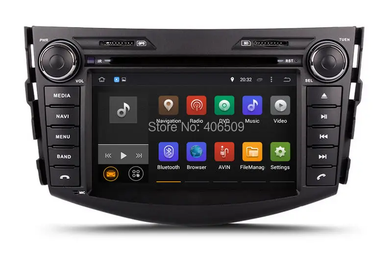 Clearance Android 8.0 Car DVD Player for Toyota RAV4 2006-2012 with GPS Navigation Radio BT USB MP3 WIFI Audio Video Stereo 8Core 4G+32G 1 Clearance Android 8.0 Car DVD Player for Toyota RAV4 2006-2012 with GPS Navigation Radio BT USB MP3 WIFI Audio Video Stereo 8Core 4G+32G 1