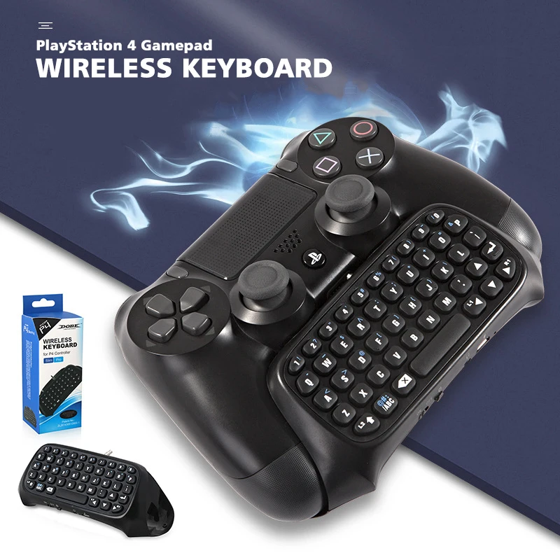 

Gamepad keyboard Fit For PlayStation 4 Console USB Wireless Bluetooth Gamepad keyboard Multifunction Alphabet keyboard