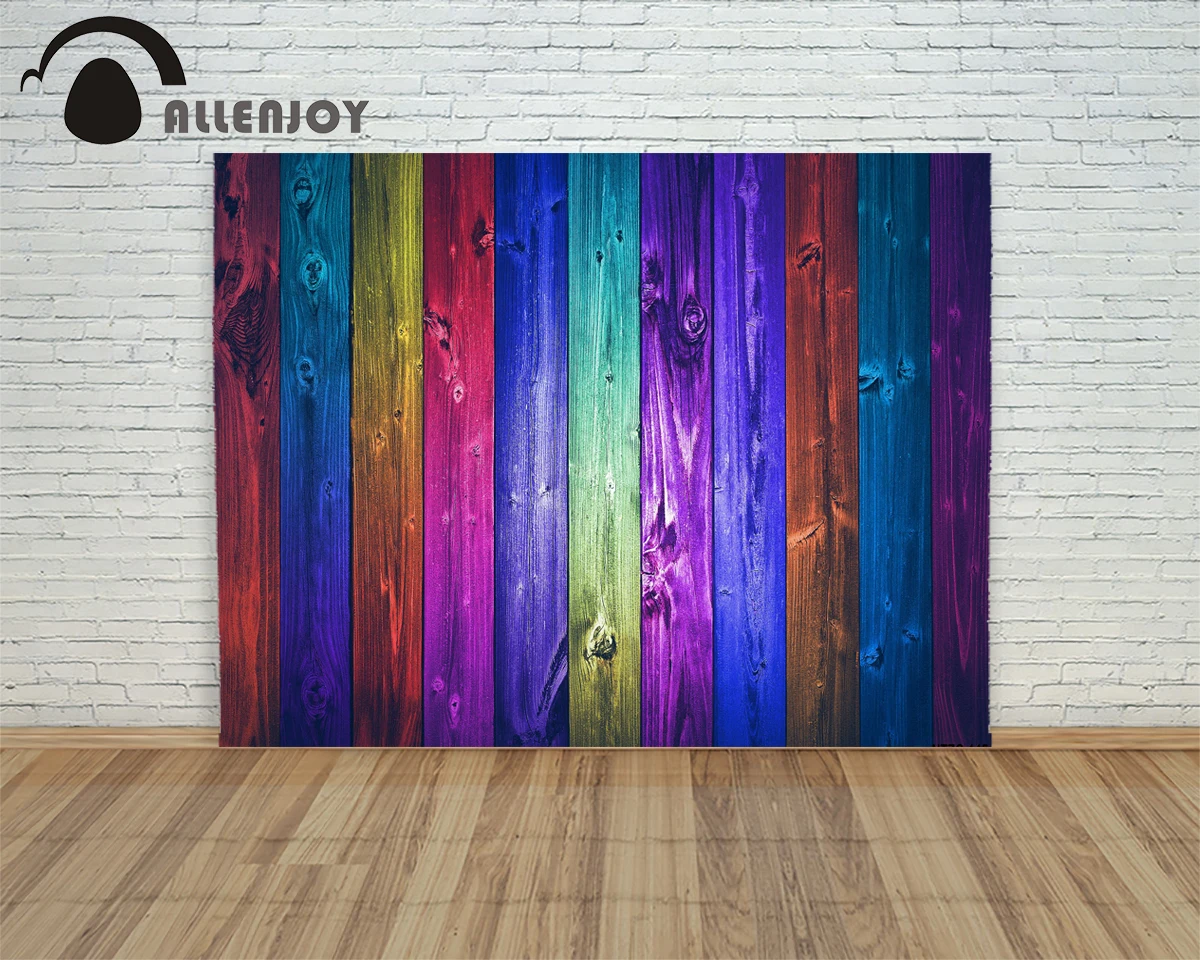 

photography backdrops Color bright and tidy wood brick wall backgrounds for photo studio