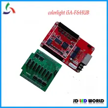 Colorlight i5A-F (substitua A8) Síncrona e assíncrona dupla modelo de vídeo full color levou controlador de tela que recebe o cartão
