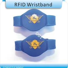 50 шт. 5# IP68 водонепроницаемый силиконовый 125 кГц TK4100 rfid Браслет/RFID метки браслет+ 1 шт. 125 кГц RFID Считыватель