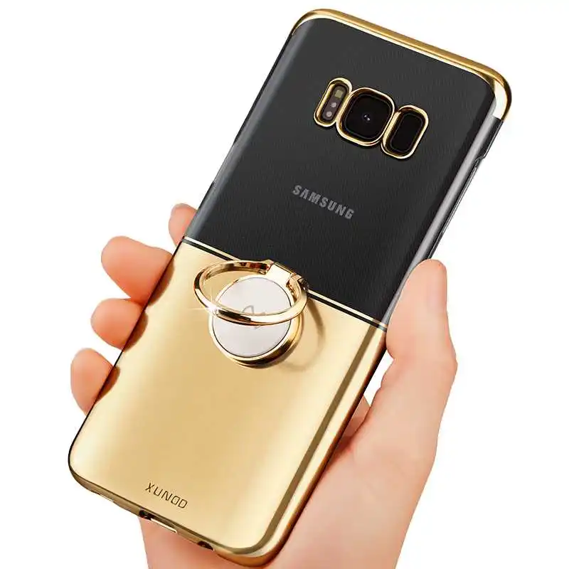 Xundd для samsung Galaxy S8 плюс Чехол магнитный автомобильный держатель подставка кольцо