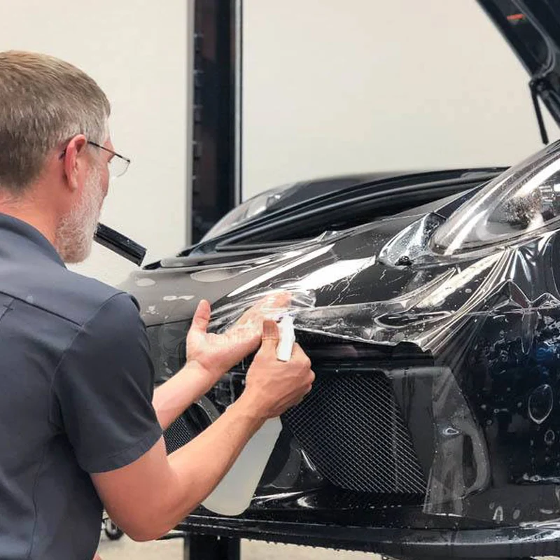 Защитная пленка виниловая оберточная Автомобильная наклейка из ТПУ для