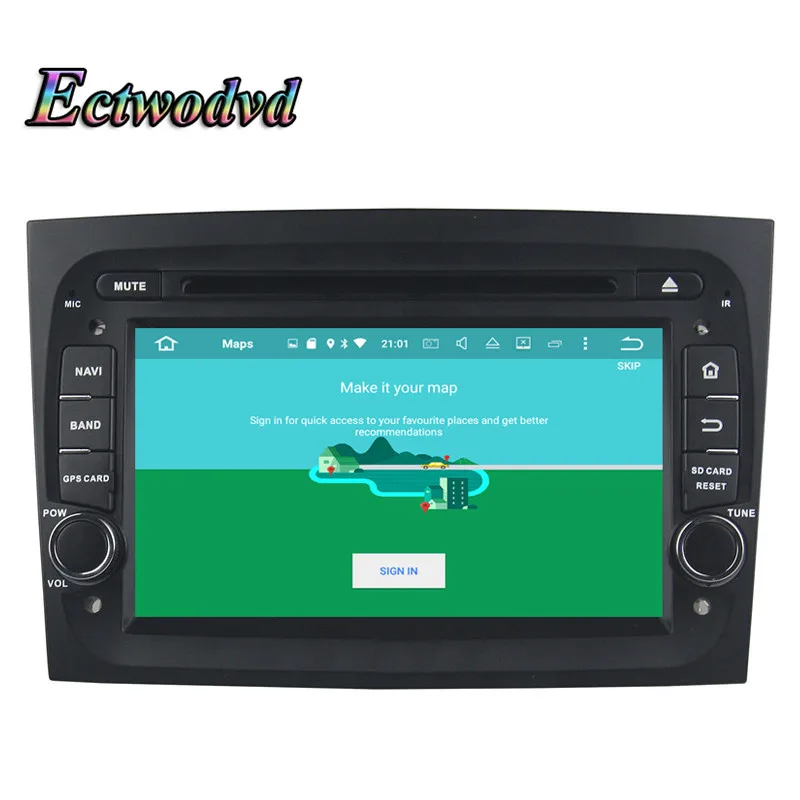 Flash Deal Ectwodvd Octa Core 4G RAM 64G ROM Android 9.0 Car Multimedia DVD Player GPS HeadUnit for Fiat Doblo 2016 2017 2018- 5