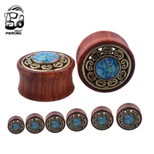 Новые деревянные пирсинговые беруши и тоннели, растягивающиеся Эспандеры для ушей, шпильки, конусные носилки 10 мм до 20 мм, пирсинг, ювелирные изделия для тела