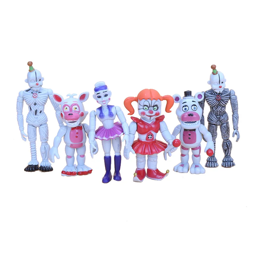 Special Price 6Pcs/set 10cm Five Nights At Freddy's fnaf Baby Funtime ...