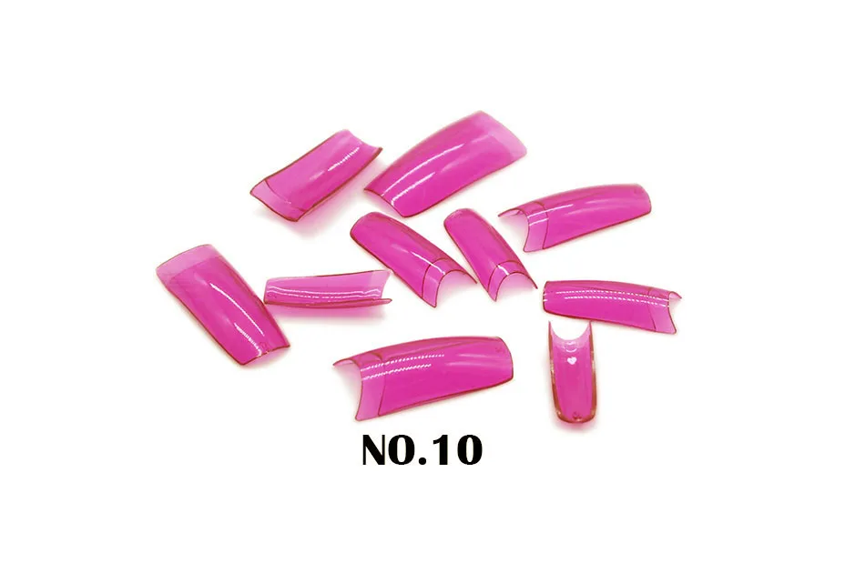 Kimcci 500 шт/партия 24 конфеты цвета французские накладные ногти советы Радужный цвет Искусственные наклейки на ногти Красота Инструменты для маникюра