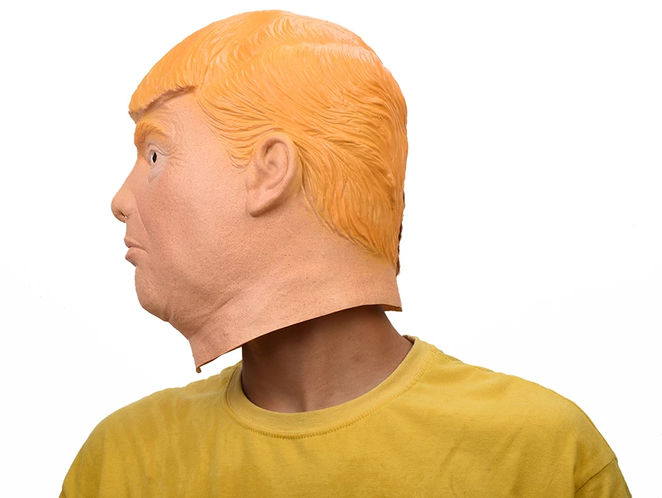 Латексная Маска американского президента Дональда Трампа, накладные маски, силиконовые маски для косплея, маскарадный костюм, Бальные реквизиты, подарки