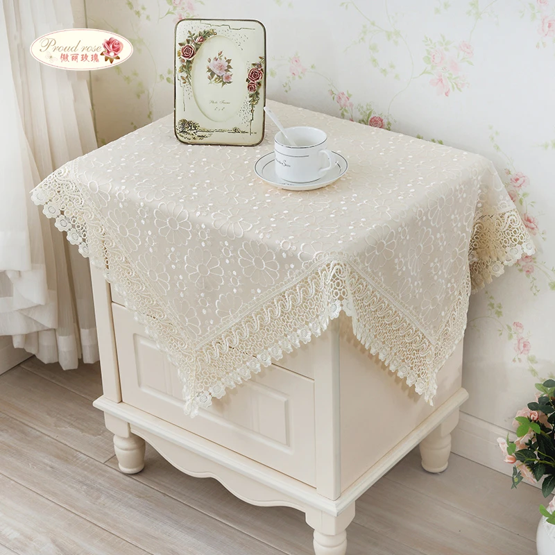 ارتفع فخور الرعوية الدانتيل مفارش المائدة طاولة شفافة القماش مستطيلة المطرزة جولة مفرش طاولة الزفاف الديكور ارتفع فخور الرعوية الدانتيل مفارش المائدة طاولة شفافة القماش مستطيلة المطرزة جولة مفرش طاولة الزفاف الديكور