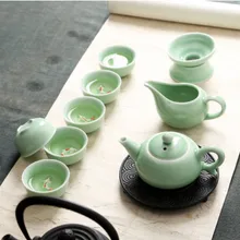 Китайский чай кунг-фу керамический чайный набор чайника Набор чашек фарфоровая чаша для чая 010