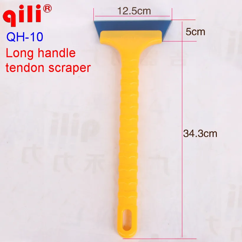 

QILI QH-10 rubber squeegee blade snow and ice scraper with long handle 34cm window water clean squeegee free shipping