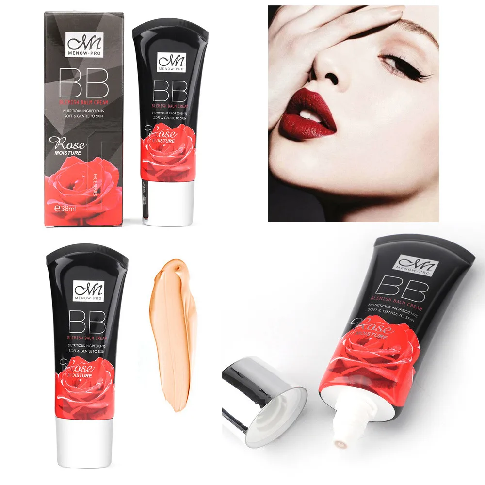

Natural Face Makeup Moisturizer Contour Concealer Rose BB Cream long-lasting concealer waterproof moisturizing whitening