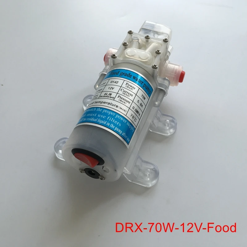 12V 24V 70W самовсасывающий автоматический контроль давления dc мембранный Водяной