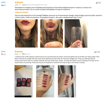 FOCALLURE Matte Liquid Lipstick  5