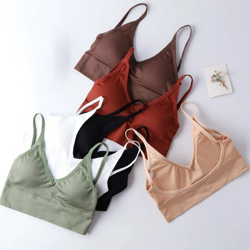 

Women Push Up Bra Bras Fitness Tops Brassiere Bralette Female Tube Top Underwear Lingerie 2019 New