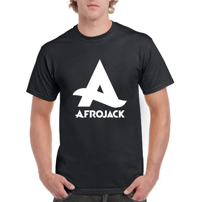 Afrojack House Electro Logo Music Mens T Shirt Adult O Neck T Shirt T Shirts Aliexpress