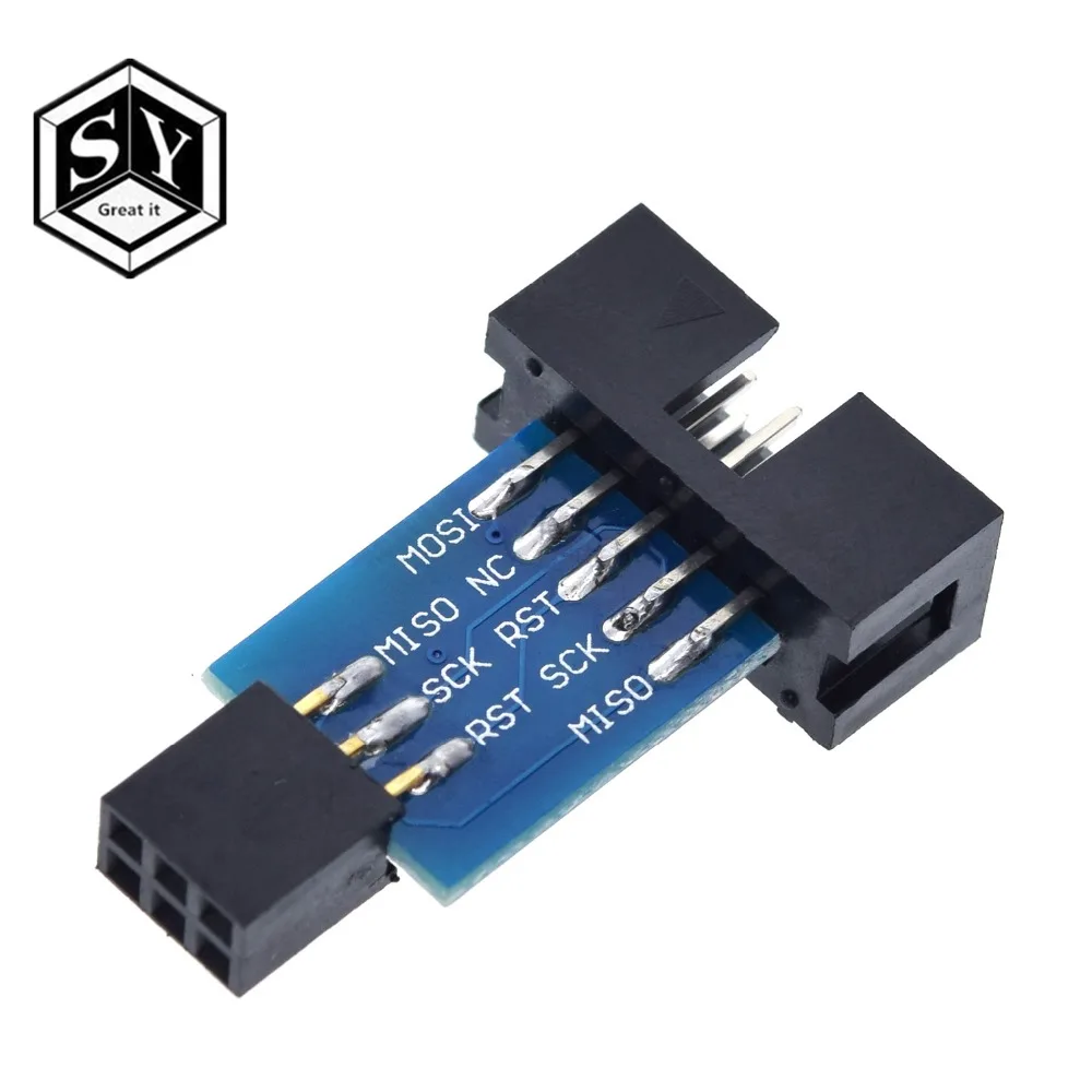 1 шт. Great IT USBASP USBISP AVR программист USB ISP USB ASP ATMEGA8 ATMEGA128 Поддержка Win7 64