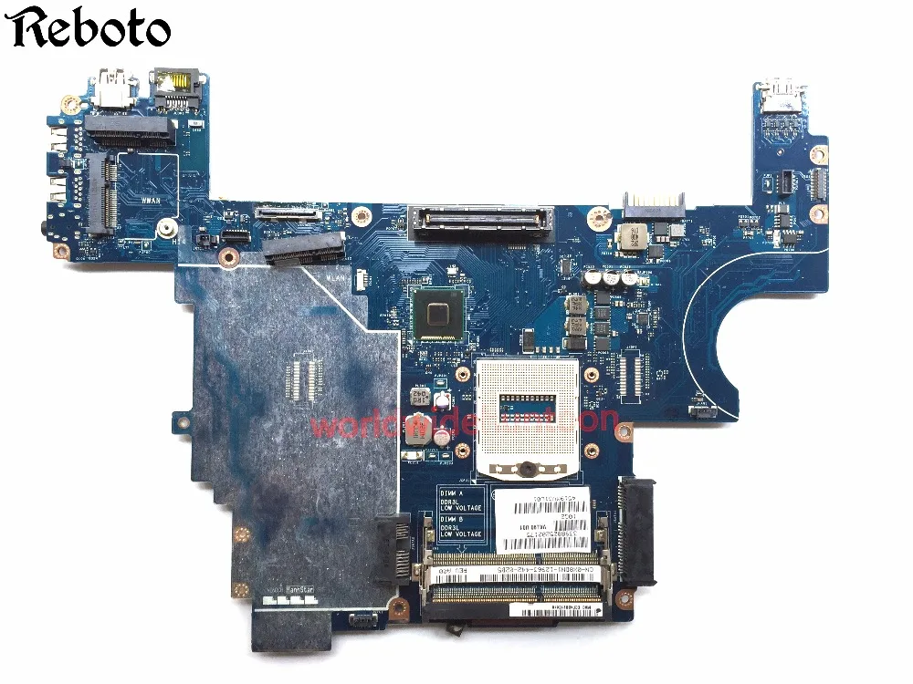 Классическая материнская плата для ноутбука Dell Latitude E6440 с разъемом PGA989 P/N CN 0X8DN1