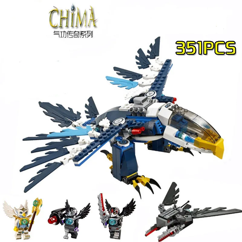 

CHIMA 10057 Super Hero Figures Building Blocks bricks weapon Qigong Animal Model Bricks Compatible with legoe Toys For Children