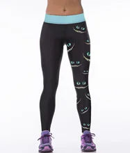 2017 Nueva Mujeres zapatos de Deporte Corriendo Pantalones de Fitness Gym Medias para Mujer Leggings Pantalones Elásticos de Los Capris de ropa deportiva de Secado rápido