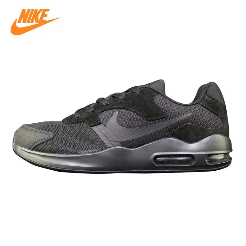 

NIKE AIR MAX GUILE Men's Running Shoes, Black, Shock Absorption Breathable Lightweight Non-slip Wear-resistant 916768 003
