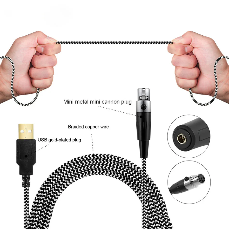 Kexu USB микрофон всенаправленный профессиональный конденсаторный микрофон USB микрофон для ПК Игр микрофон компьютерный динамик KTV