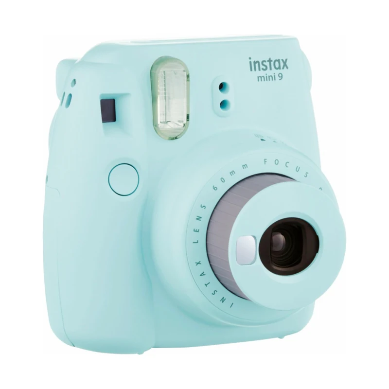 Fujifilm Instax Mini 9 мгновенный лед синяя камера + Fuji белый край 80 пленка простое