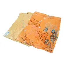 Winter Women Scarf Chiffon Flower Embroidery Shawl Scarf Hijab Wrap Headband Ladies Muslim Hijabs Scarf chic exuberant peonies and leaves pattern shawl wrap chiffon scarf for women