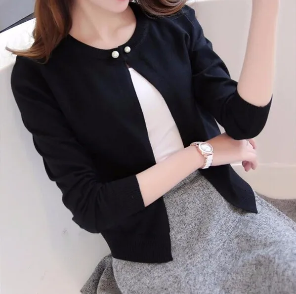 Solid Fashion Women Sweater Female 
